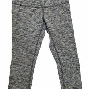 LULULEMON Wunder Under Crop II-Space dye slate